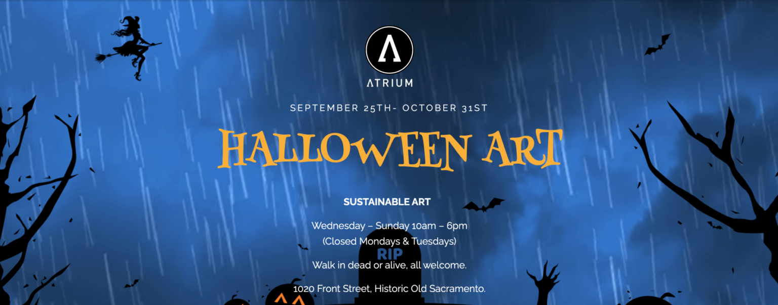 Halloween Art Cafe Spook and Sip Downtown Sacramento Partnership
